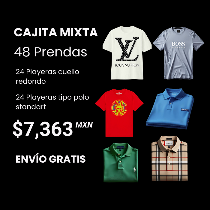 Cajita mixta grande caballero