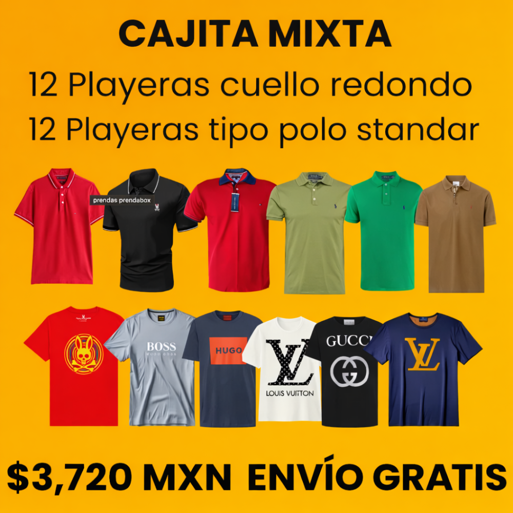 Cajita mixta básica caballero