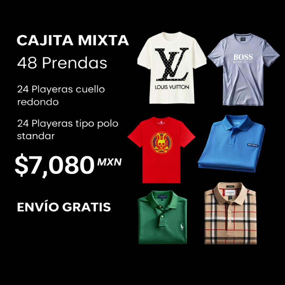 Cajita mixta grande caballero