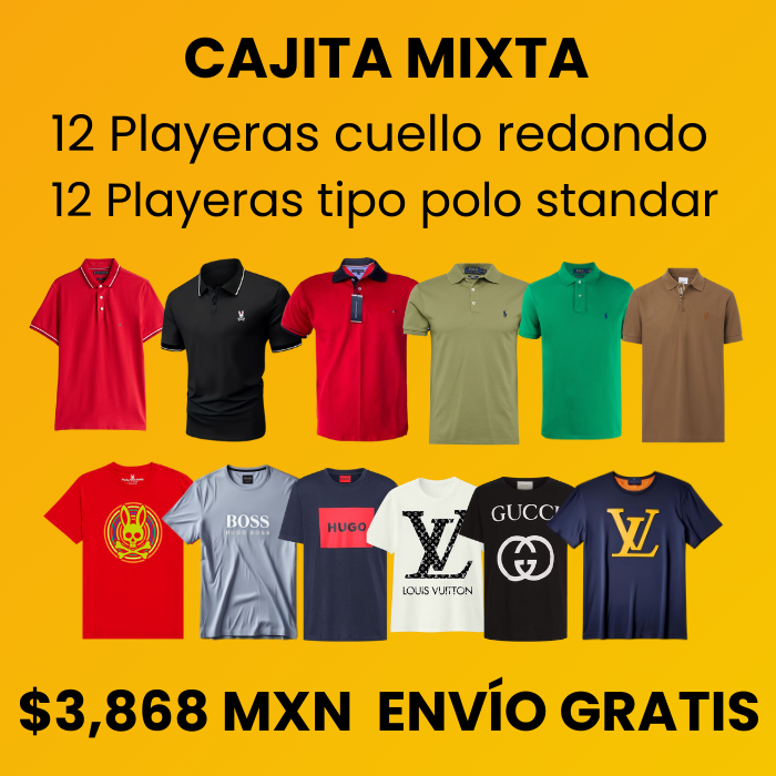 Cajita mixta básica caballero