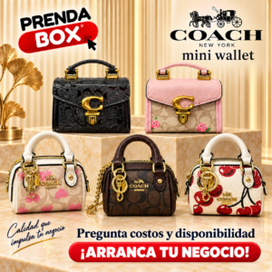 Mini Carteras y Monederos COACH de Mayoreo | Consulta Modelos